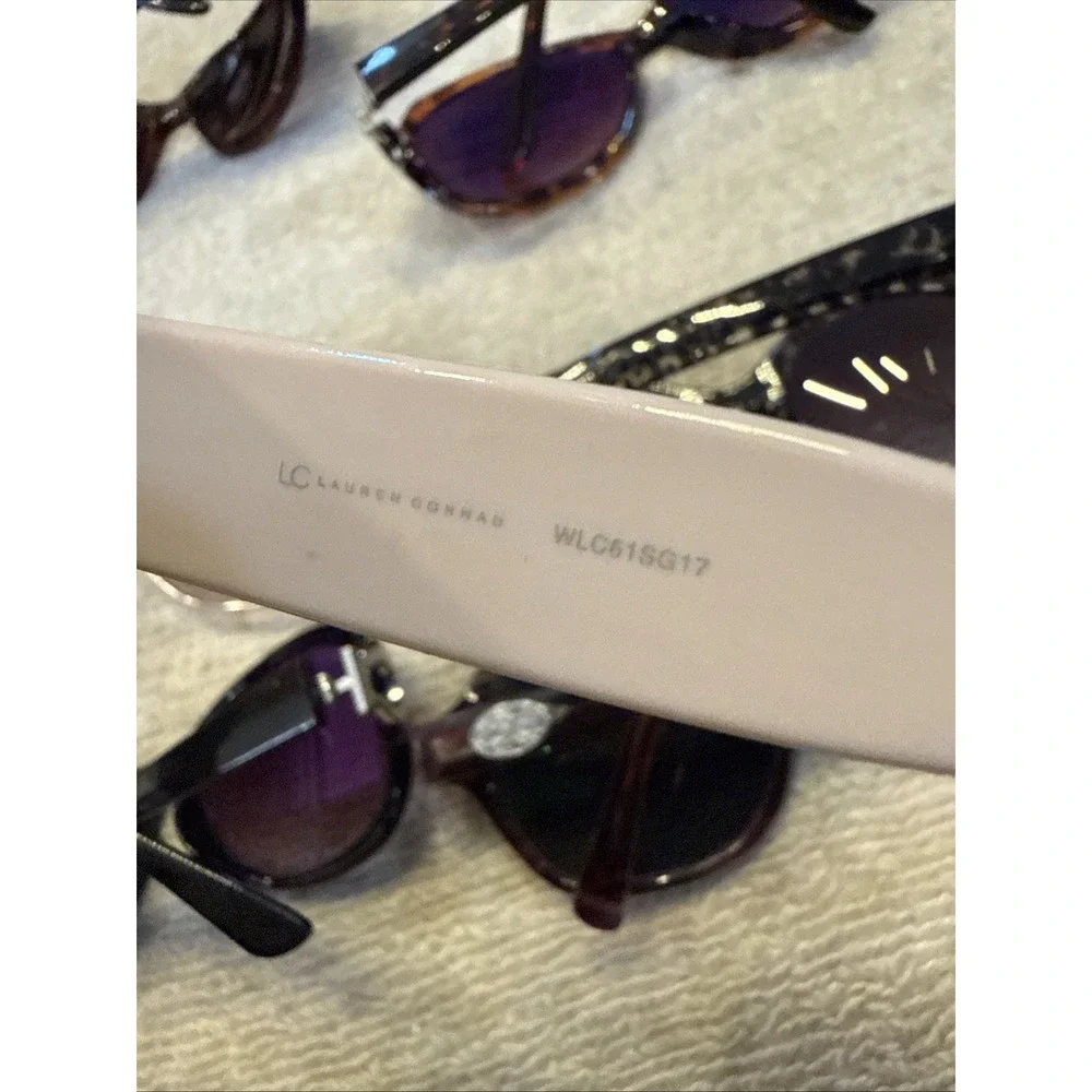 10 prs Oversized sunglasses: Lauren Conrad, Jones NY, Dana Bachman, DesignOptic